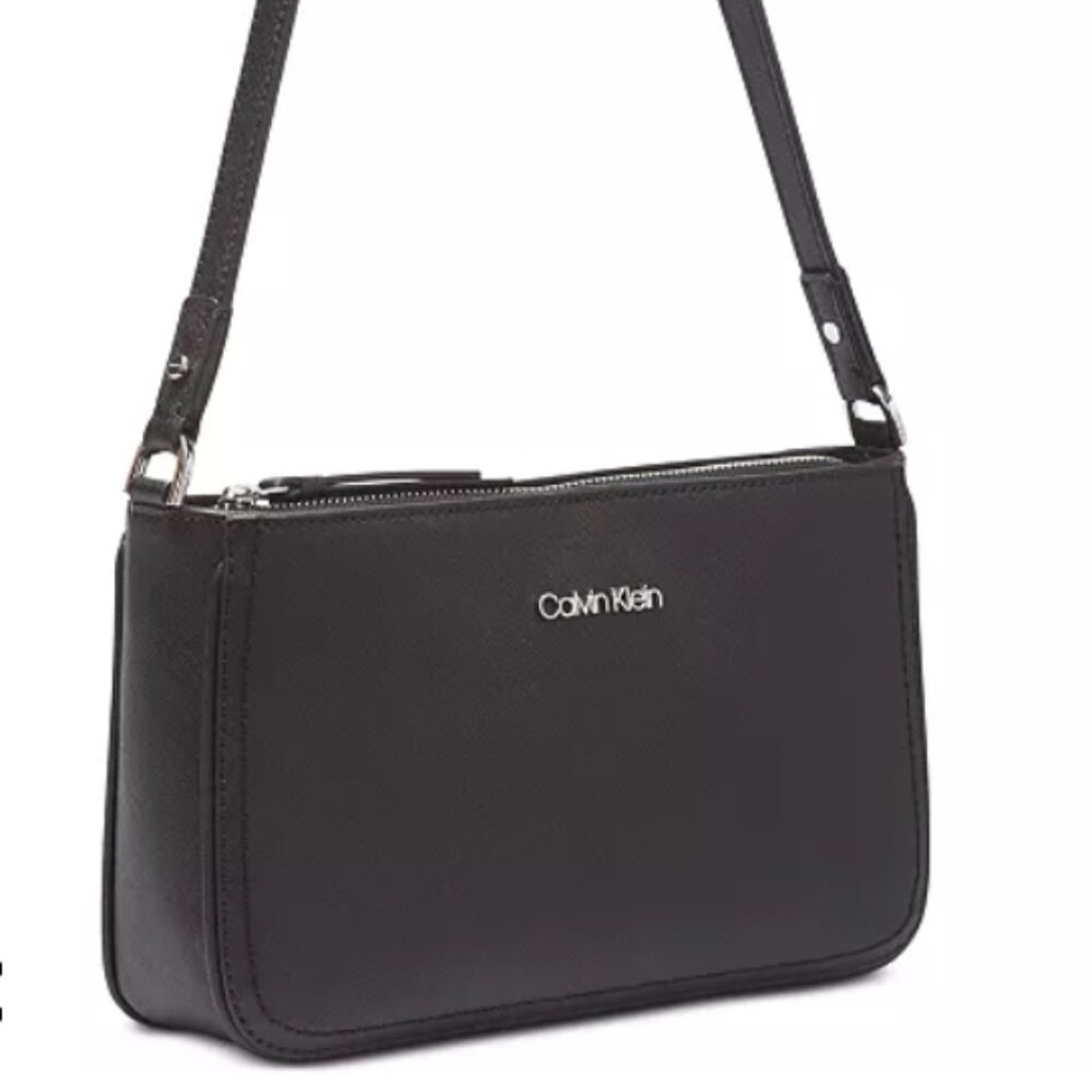 Calvin Klein Black Mercy Shoulder Bag